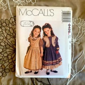 McCall's Sewing Pattern - Child Size 4,5,6 - UNCUT